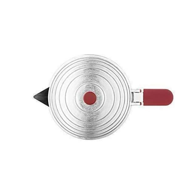 Espressobryggare - Alessi - Pulcina MDL02/6RFM - 6 koppar - Induktion - Röd