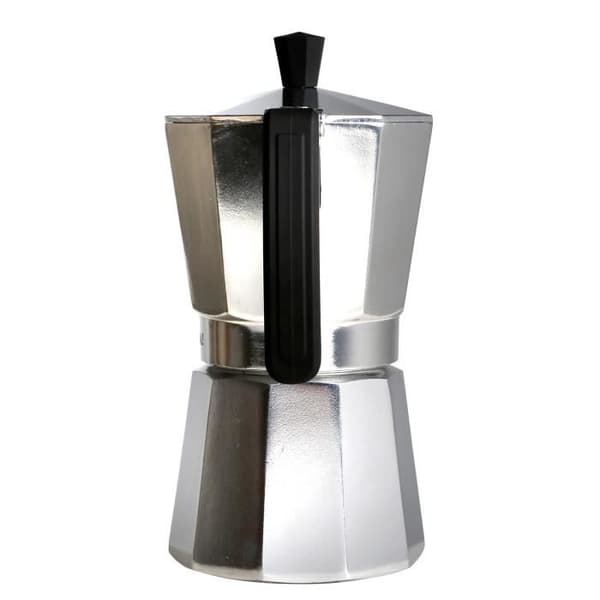 Expresso kaffebryggare - WECOOK - Paola - Aluminium - 12 koppar - Glaskeramik, gaskompatibel