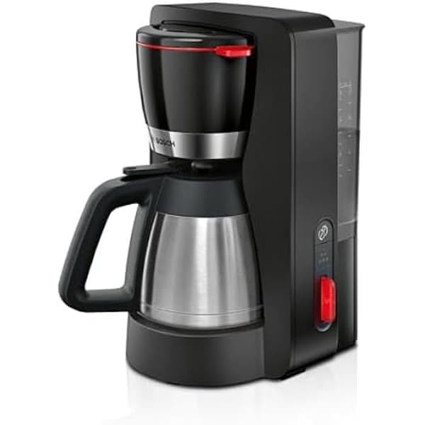 Bosch MyMoment TKA3M134 Filterkaffebryggare 1 l, för 8 till 12 koppar, antidroppsystem, vridbar filterhållare, program