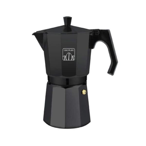 Italiensk kaffebryggare designad i svart aluminium som förbereder kaffe med bästa fyllighet och arom. Få din perfekta espresso