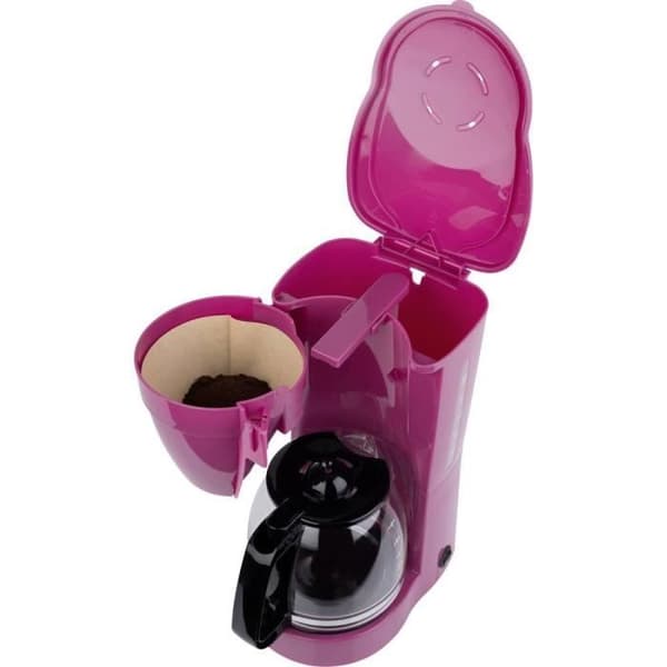 Korona 10119 Kaffebryggare | Droppkaffebryggare för 12 koppar kaffe | Glasburk | Lila | 800 watt
