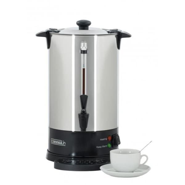 Professionell kaffebryggare - CASSELIN - 60 koppar - Permanent filter i rostfritt stål - 8,8 liter
