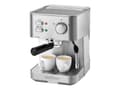 Miniatyrbilde 1 av 3: ProfiCook PC-ES 1109 - Kaffemaskin med melkeskummer - 15 bar - rustfritt stål