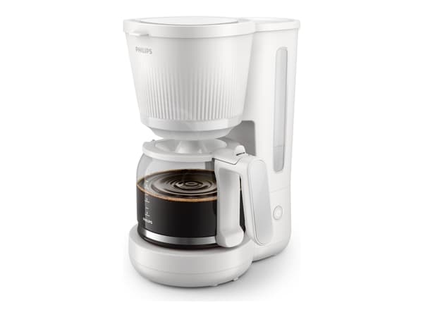 Philips kaffetrakter 3000 Series, Kaffebrygger (drypp), 1,38 l, Malt kaffe, 1080 W, Hvit