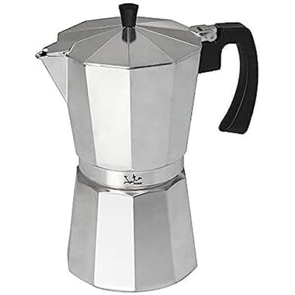 JATA CCA12 italiensk kaffebryggare * Stål Rostfritt stål