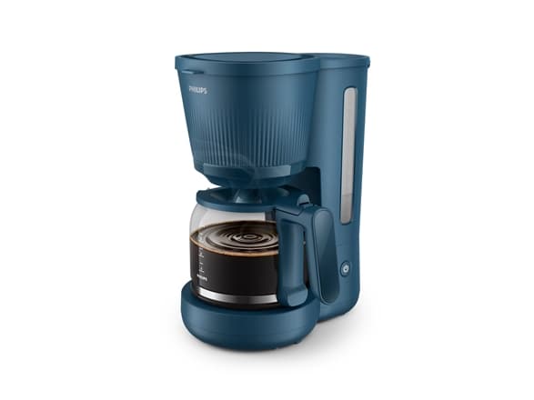 Philips 3000 Series kaffebryggare, Droppande kaffebryggare, 1,38 l, Malat kaffe, 1080 W, Blå