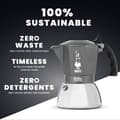 Miniatyrbild 5 av 5: Italiensk kaffebryggare BIALETTI - BRIKKA - Induktion 4 koppar
