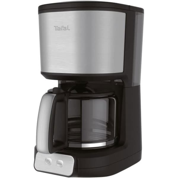 TEFAL CM470810 Element Black In filterkaffebryggare - Kapacitet 15 koppar - Kompatibel med malet kaffe