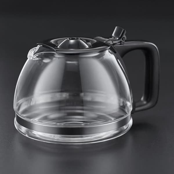 RUSSELL HOBBS 22620-56 filterkaffebryggare - 1,25L - Frostad och glansig konsistens - Svart