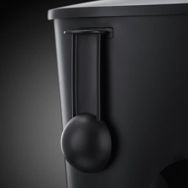 RUSSELL HOBBS 22620-56 filterkaffebryggare - 1,25L - Frostad och glansig konsistens - Svart