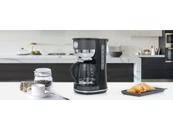 Muse MS-220 DG, Droppande kaffebryggare, 1,4 l, Malat kaffe, 1000 W, Grå