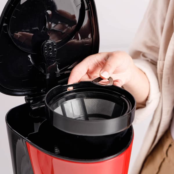 Taurus Coffee Maker Verona Vintage Red