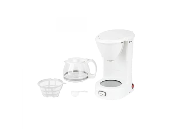 JATA JECA1752, Droppande kaffebryggare, Malat kaffe, 650 W, Vit
