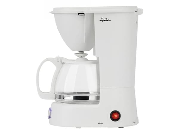 JATA JECA1752, Droppande kaffebryggare, Malat kaffe, 650 W, Vit