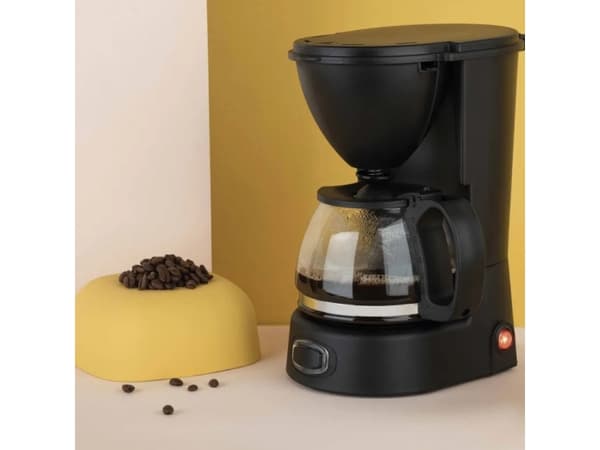 JATA JECA1750, Kaffebrygger (drypp), Malt kaffe, 650 W, Sort