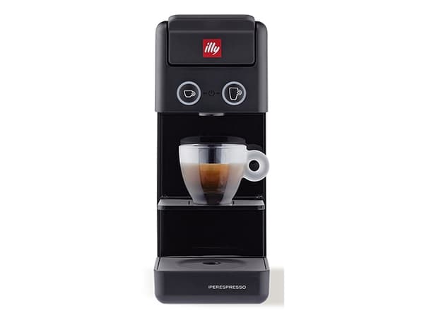 Illy Y3.3, Kapseldrevet kaffemaskin, 0,75 l, Kaffe kapsyl, Innebygd kaffekvern, Rød