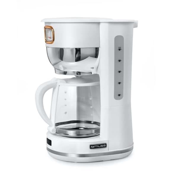 Muse MS-220 W - Kafeteria - tank 1.4 L (10 koppar) med filterhållare - 1000W