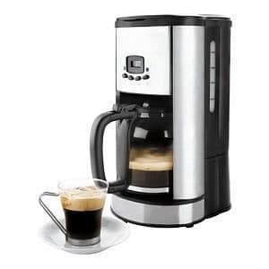 Programmerbar kaffebryggare med filter - LACOR - 20 koppar - Automatisk avstängning - Grå