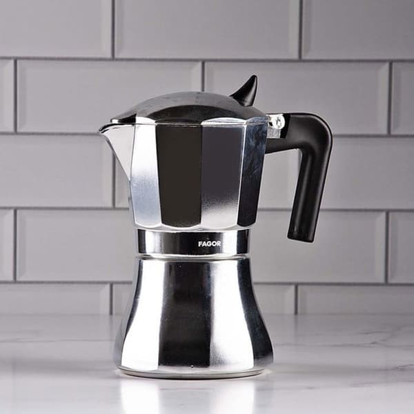 Expresso kaffebryggare - FAGOR - Cupy - Aluminium - 6 koppar - Induktionskompatibel