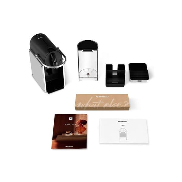 Kaffemaskin med kapslar - De’Longhi - Pixie EN127.S - 1 L - 15 bar - Avtagbar vattentank