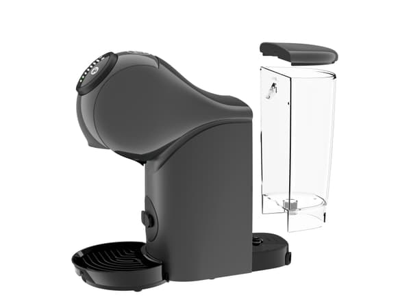 Krups Genio S KP243B, Kapseldrevet kaffemaskin, 0,8 l, Kaffe kapsyl, 1500 W, Antrasitt