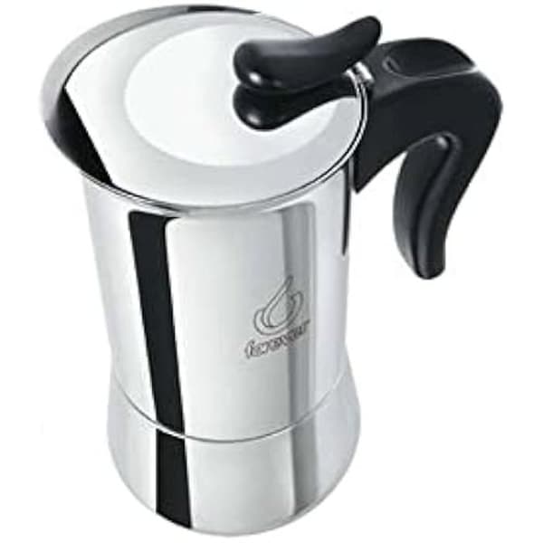 Kaufgut 121311 kaffebryggare i rostfritt stål - 2 koppar - flerfärgad