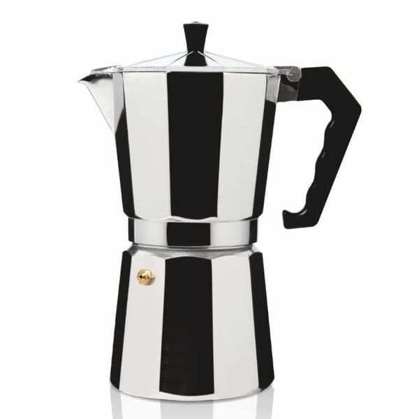 Italiensk kaffebryggare Haeger Moka Pot 12 koppar