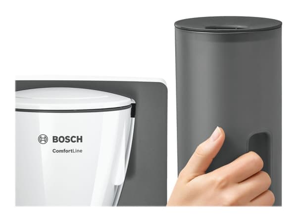 Bosch ComfortLine TKA6A041 Kaffemaskin Hvit/mørkegrå