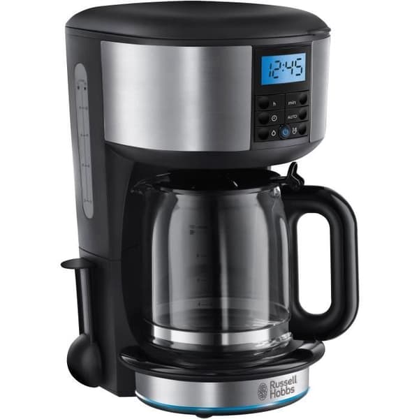 RUSSELL HOBBS 20680-56 Buckingham Självrengörande Programmerbar Kaffebryggare, Pod Sked, Håll Varm