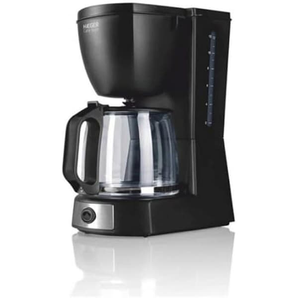 Elektrisk kaffebryggare - HAEGER - CM-68B.007A - 12 koppar - 680 W - Svart