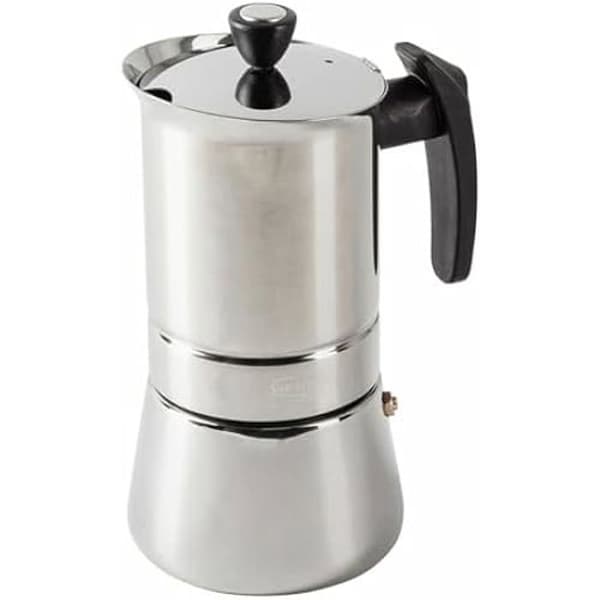 Italiensk kaffebryggare - San Ignacio - Moods SG-3593 - 4 koppar - Anti-droppsystem - Malet kaffe - Tryck