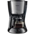 Miniatyrbild 1 av 3: PHILIPS HD7435/20 Daily Collection filterkaffebryggare - Svart och metall - 7 koppar - 700W - AromaSwirl