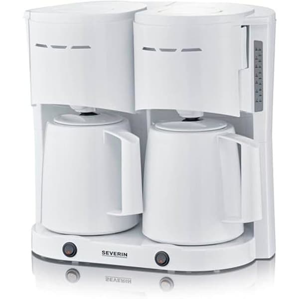 Filter Kaffeekanna - SEVERIN - KA 9314 - Permanent Filter - Avtagbar Behållare - Kompatibel med Malet Kaffe