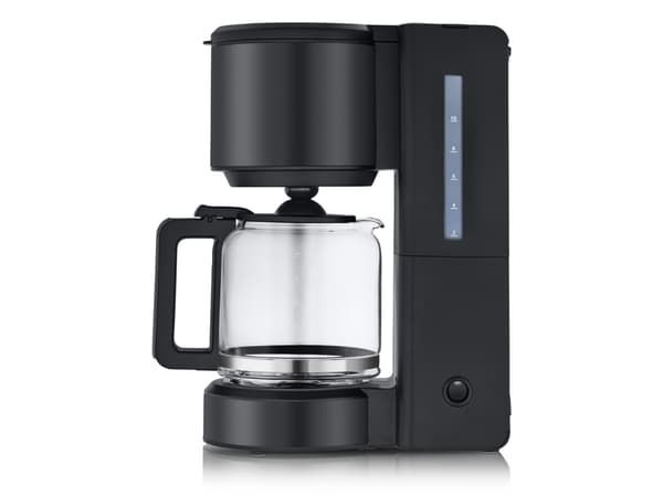 WMF Stelio kaffebryggare glas djup svart