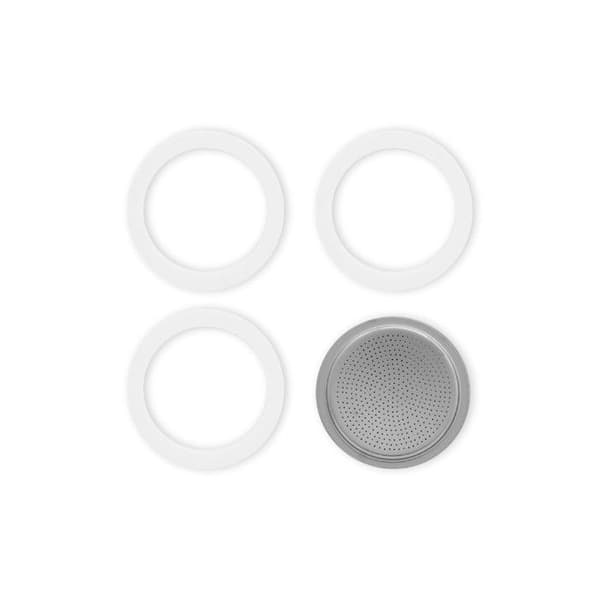 Tunnelfilter - BIALETTI - Moka Express 4 koppar - Aluminium - Kompatibel - Reservdel
