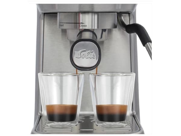 Solis Barista Perfetta Plus, Espresso machine, Coffee beans, Silver