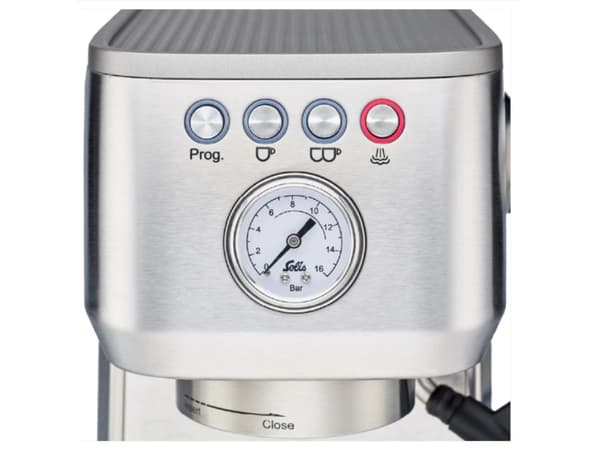 Solis Barista Perfetta Plus, Espresso machine, Coffee beans, Silver