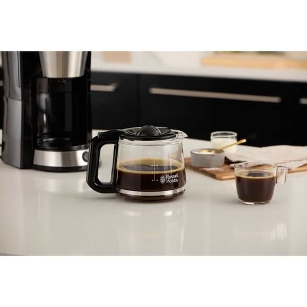 Kaffebryggare - RUSSELL HOBBS - HEATON - 1,25 L - Svart / Rostfritt stål