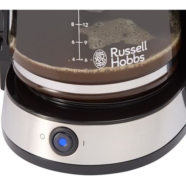 Kaffebryggare - RUSSELL HOBBS - HEATON - 1,25 L - Svart / Rostfritt stål