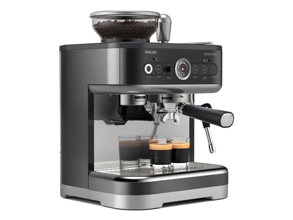 Philips Barista Brew PSA3218 - Kaffemaskine med capuccinatore - 15 bar - sort