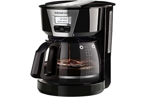 Sencor Kaffebryggare - SCE 5070BK - Kaffemaskin, 1,8 L Kapacitet, 1000W, Svart
