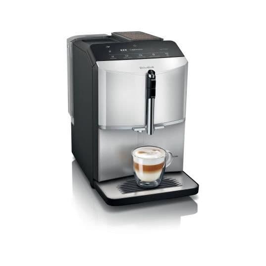 Cafetière automatique SIEMENS TF303E01 - Grå - Svart - 250g kaffebönor - Milkperfect - iAroma-system
