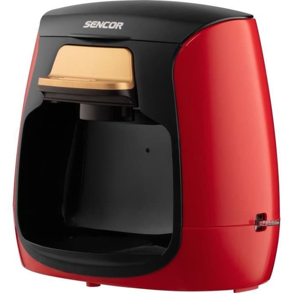 Kaffemaskin - SENCOR - SCE 2101RD - 0,3 L - 500 W - 2 koppar ingår - Röd