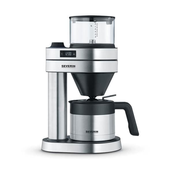 Filterkaffebryggare - SEVERIN - Caprice - Grå - Intensiv - Flera koppar - Wave infusion