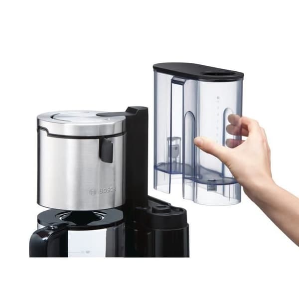 BOSCH Styline programmerbar filterkaffebryggare - Svart - 15 koppar - 1160W