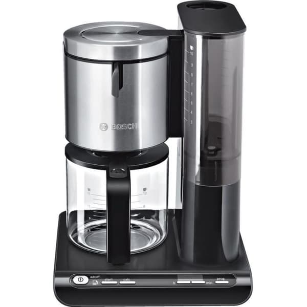 BOSCH Styline programmerbar filterkaffebryggare - Svart - 15 koppar - 1160W