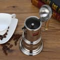 Miniatyrbild 3 av 4: Cafékanna i rostfritt stål TD® 200ml Triple tryck med fin filtrering Lätt att rengöra U-formad näsa Robust halkfri