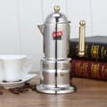 Miniatyrbild 2 av 4: Cafékanna i rostfritt stål TD® 200ml Triple tryck med fin filtrering Lätt att rengöra U-formad näsa Robust halkfri