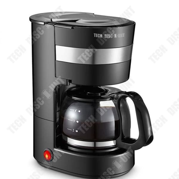 TD® Hushållskaffemaskin, helautomatisk temaskin, liten hushållstemperaturstyrd kaffemaskin