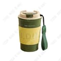 Miniatyrbild 1 av 4: TD® 400 ml tecknad kaffekopp Bärbar isoleringskopp med bärrep Bil 304 vattenkopp i rostfritt stål